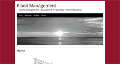 Desktop Screenshot of planitmanagement.com